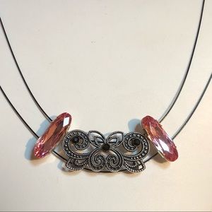 Gorgeous Swarovski Crystal Necklace Double Strand